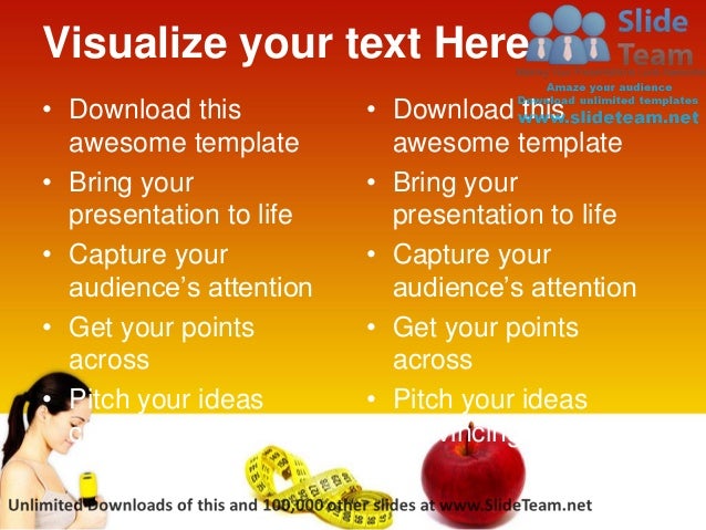 measuring-tape-with-red-apple-health-power-point-templates-themes-and