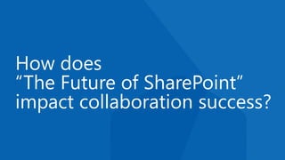 Measuring the Impact of SharePoint 2016 and SharePoint Online | PPTX ...