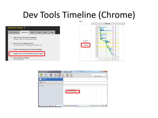Dev Tools Timeline (Chrome)
 