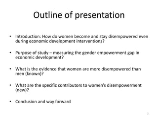 Measuring women's empowerment in Tanykina and Sot dairies of Nandi and Bomet Counties, Kenya