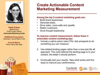 Measuring Your Content Marketing Box Office Success - A Content Marketing World eBook Slide 26