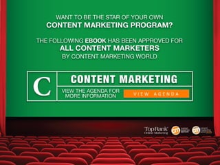 Measuring Your Content Marketing Box Office Success - A Content Marketing World eBook Slide 5