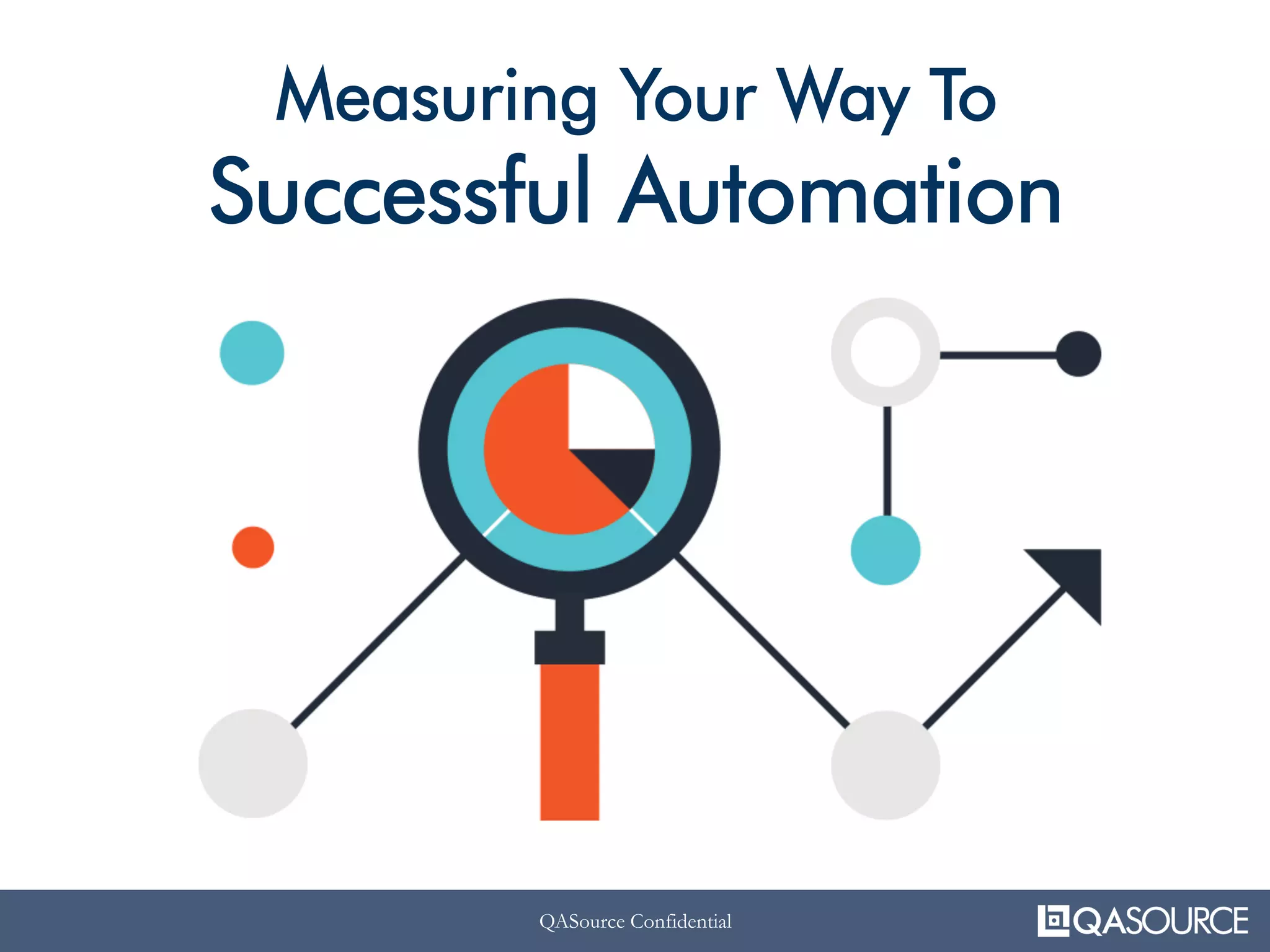 QASource ConfidentialQASource Confidential
Measuring Your Way To
Successful Automation
 