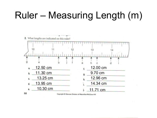 Measurement and conversion practice with answers