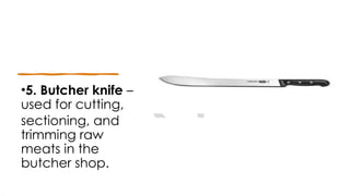 Meat Cutter Lesson Cookery- Meat Grade 11 Senior High School Lesson.pptx