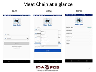 Meat Chain at a glance
11
Login Signup Home
 