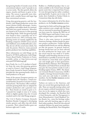 Meat Chicken Breeds for Pastured Production | PDF