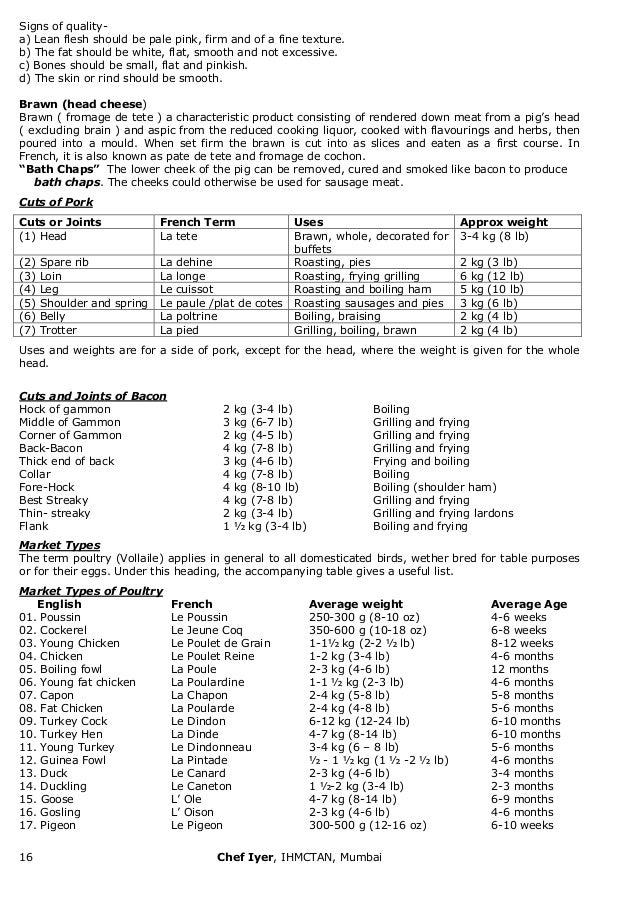 Meat coding guidelines - feedbackdon