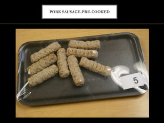 PORK SAUSAGE-PRE-COOKED
 