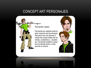 Concept Art personajes