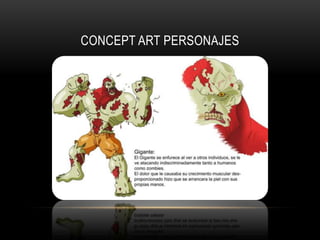 Concept Art Personajes