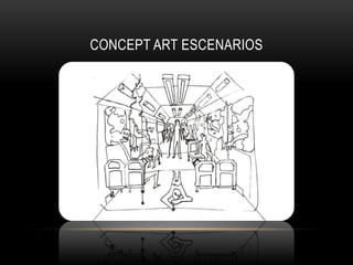 Concept art escenarios