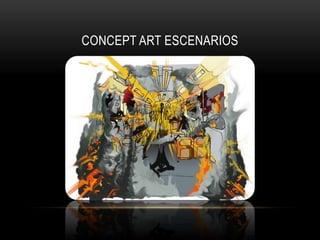 Concept art escenarios