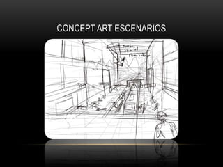 Concept art escenarios