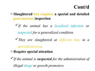 Notes For Meat Inspection Notes.pdf Meat inspection lecture note from Werabe university.pptx by Dr. Redwan ...