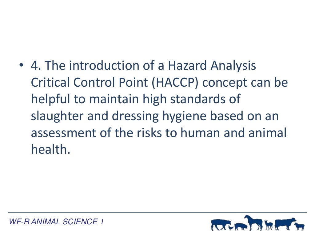 Meat Inspection Procedures