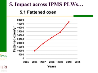 Meat and live animals value chain development: IPMS and partners experiences 