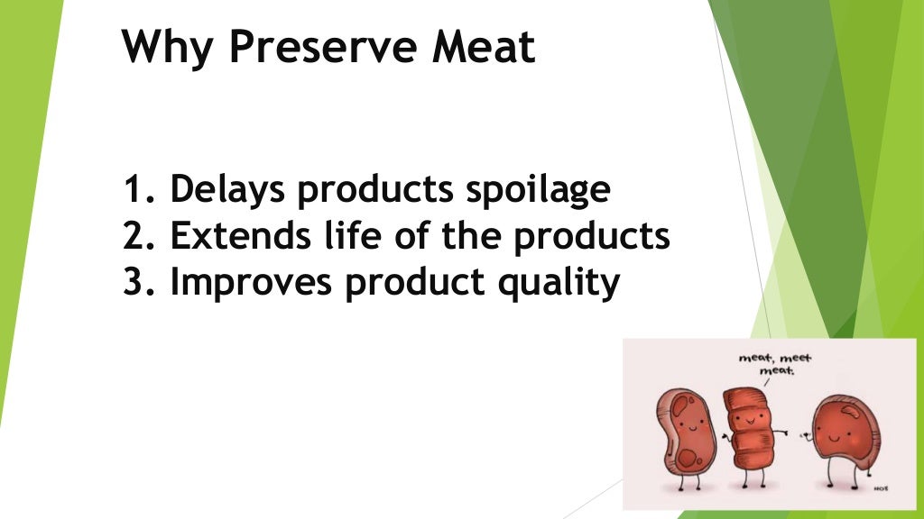 Meat preservation