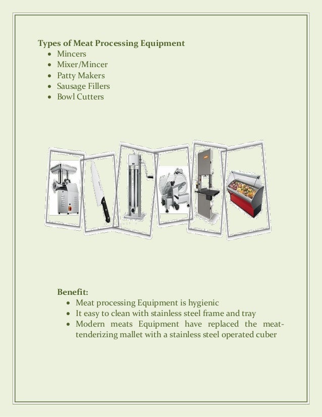 Meat Processing Equipment