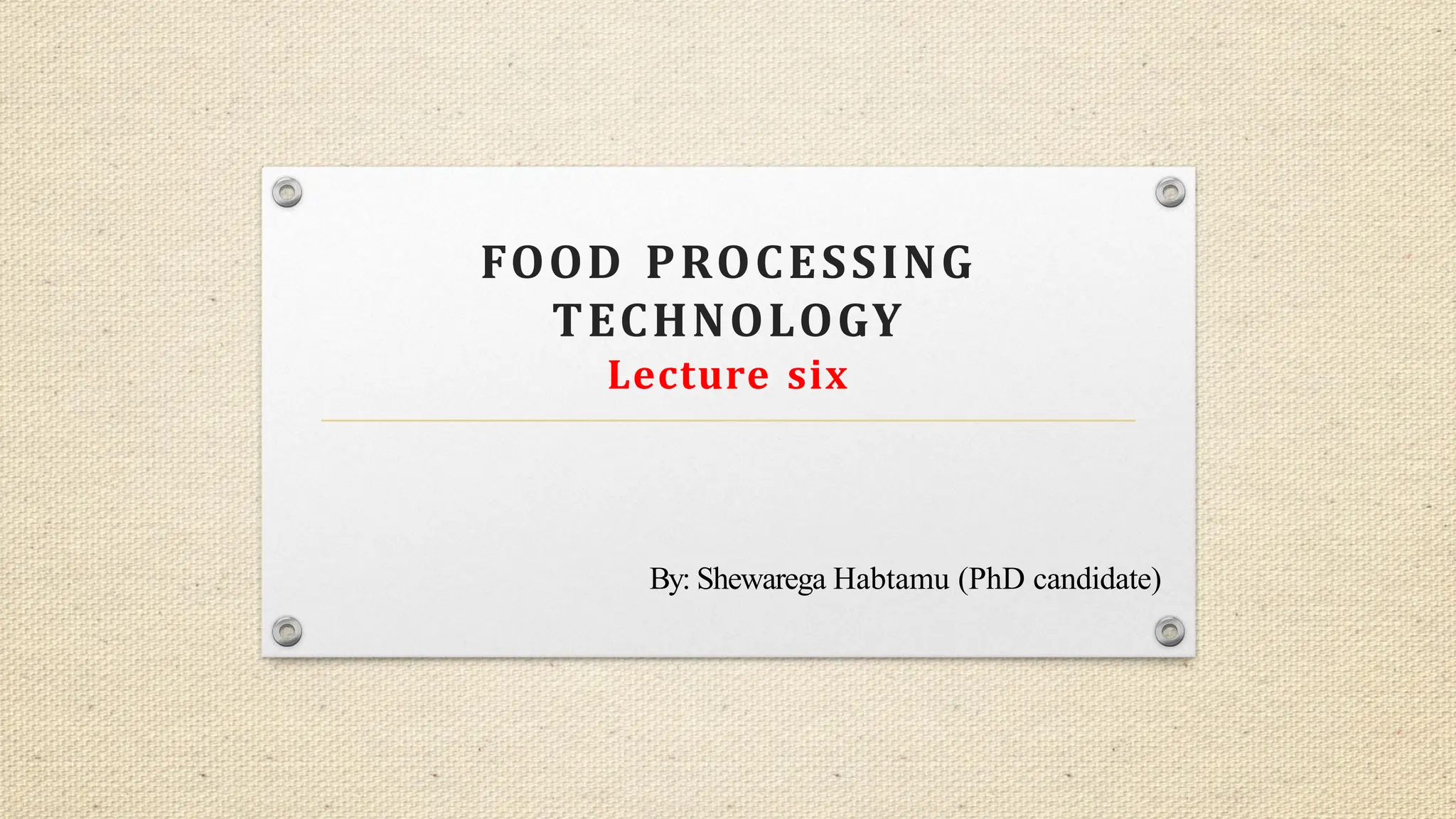 introduction to Meat processing technology.pdf