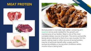 Meat protein | PPTX
