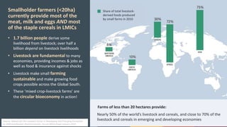 Sustainable livestock opportunities and future food system realities