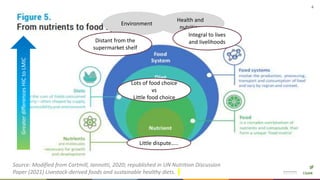 Sustainable livestock opportunities and future food system realities