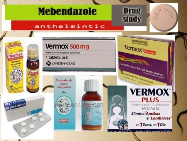 Vermox 100mg Mebendazole