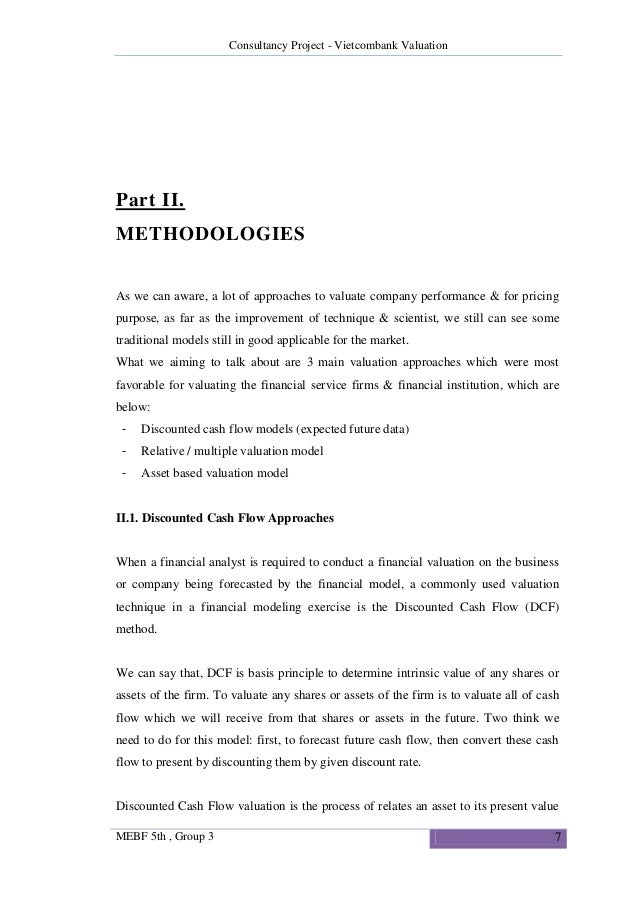Masters Thesis Business Valuation masters thesis business valuation
