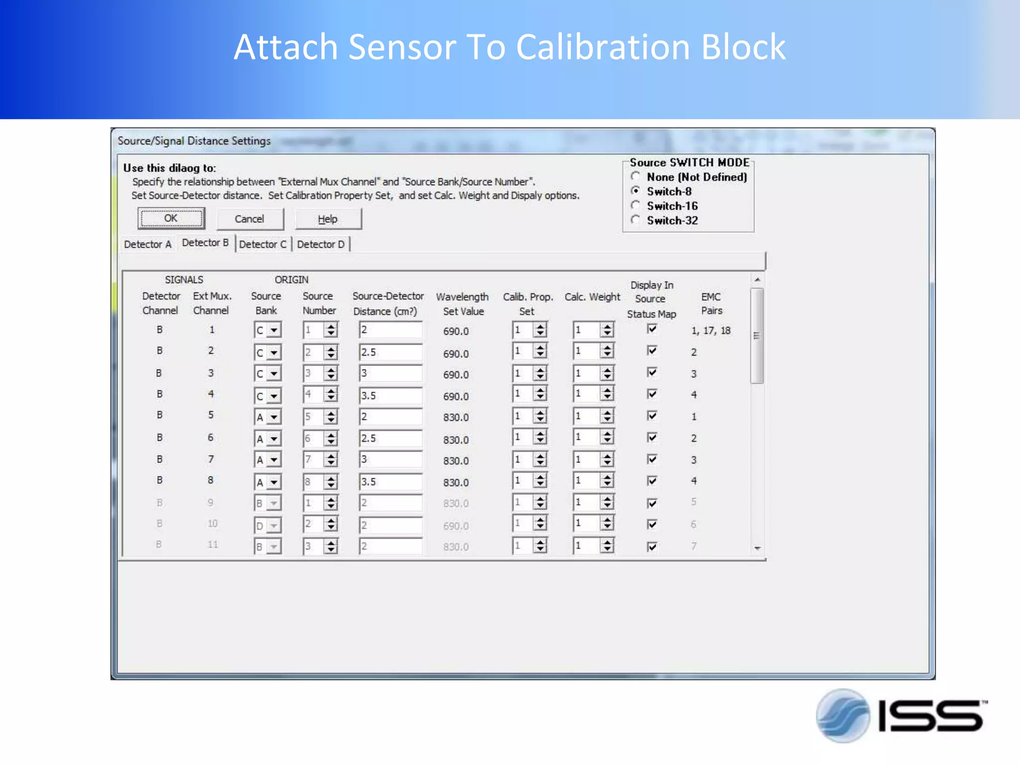 Attach Sensor To Calibration Block
 