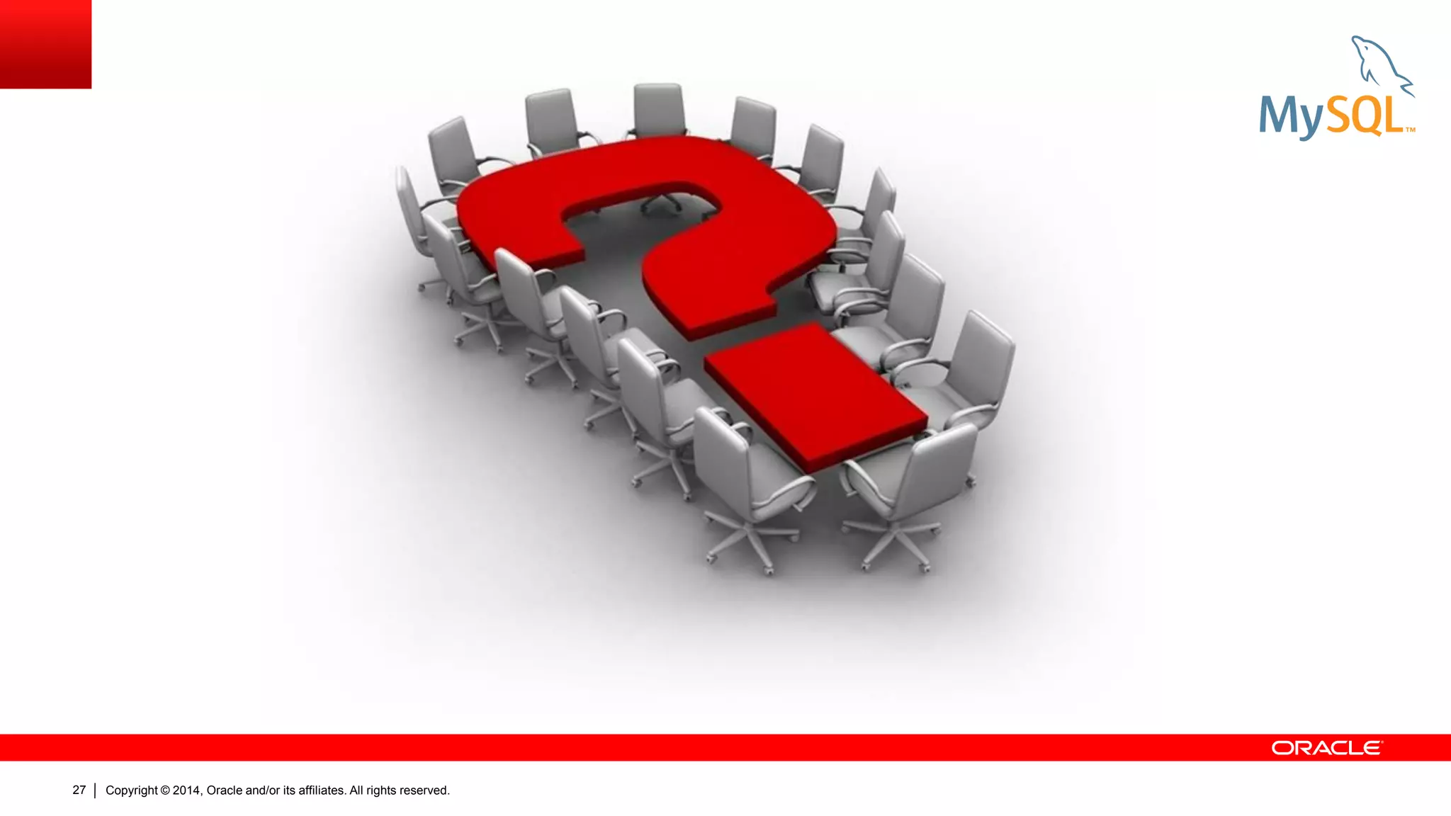 27

Copyright © 2014, Oracle and/or its affiliates. All rights reserved.

 