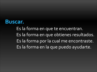 ¿Me buscabas?