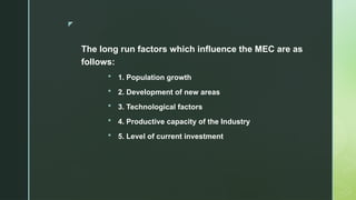Marginal Efficiency of Capital (MEC) Meaning, Diagramatic Explanation ...