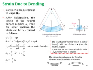 Stress analysis lecture 7 about pure bending | PDF