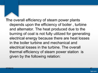 Best steam power plant 