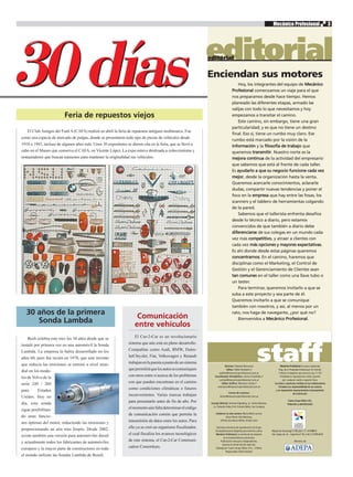 Revista Mecanico Profesional | PDF Revista Mecanico Profesional | PDF