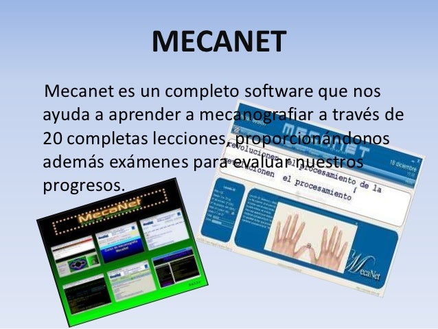 tutorial de mecanet
