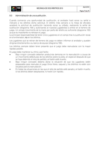 Mecanica de 2 arbitros