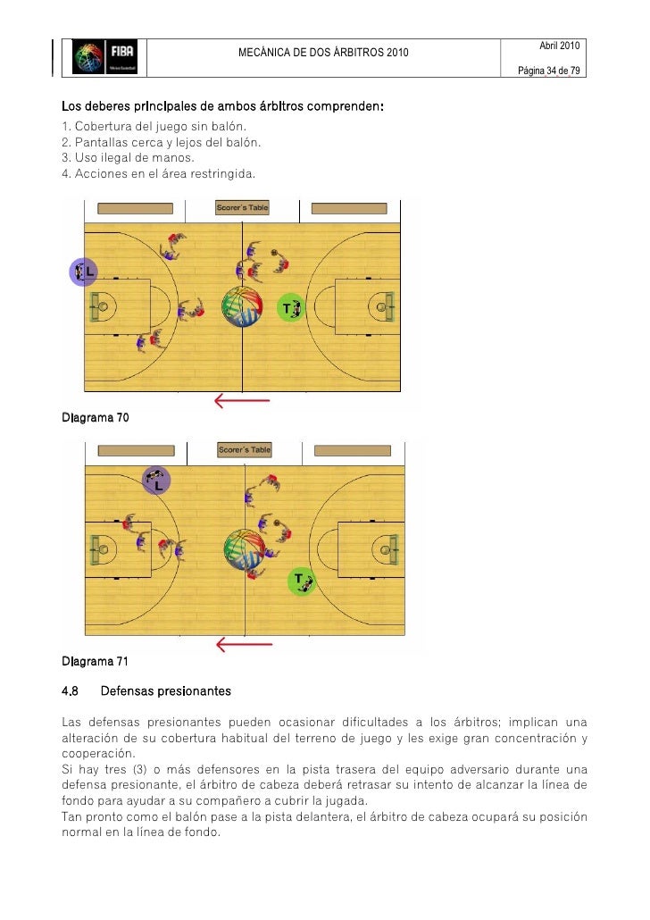 Mecanica de 2 arbitros