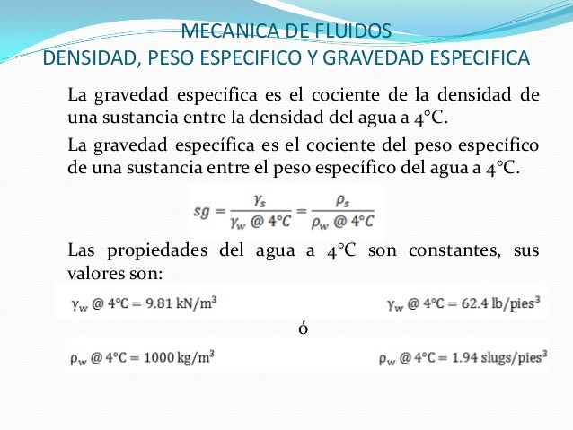 Mecanica de fluidos