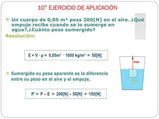 10° EJERCICIO DE APLICACIÓN
 