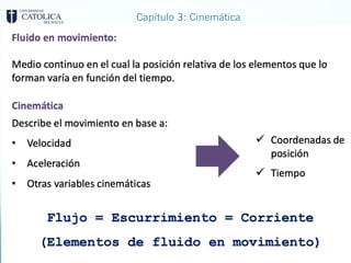 Capítulo 3: Cinemática
 