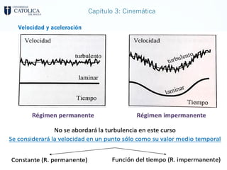 Capítulo 3: Cinemática
Velocidad y aceleración
 