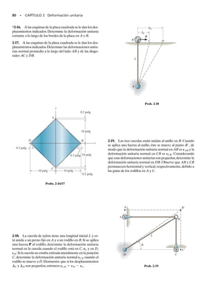 s
¢B = 0.20239 m - 0.2 m = 0.00239 m = 2.39 mmp
= 0.20239 m
= z + 40110-3
212
3 z32
2ƒ0
0.2 m
z¿ = 
0.2 m
0
[1 + 40110-3
2z12
] dz
dz¿ = [1 + 40110-3
2z12
] dz
02-Hibbeler 30/8/56 10:36 AM Página 74
 