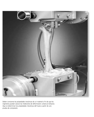78 • CAPÍTULO 2 Deformación unitaria
C
3 m
E
D
2 m
4 m
P
B
A
2 m
Prob. 2-3
2 mm
3 mm
5 mm
3 mm
3 mm
5 mm
P
Prob. 2-4
θ
L
A
C
L
B
Probs. 2-5/6
P
30°
30° A
B
C
300 mm
300 mm
Prob. 2-7
P R O B L E M A S
2-1. Una pelota de hule llena de aire tiene un diámetro de
6 pulg. Si la presión del aire dentro de ella se aumenta hasta
que el diámetro de la pelota sea de 7 pulg, determine la de-
formación unitaria normal promedio en el hule.
2-2. Una franja delgada de caucho tiene una longitud no es-
tirada de 15 pulg. Si se estira alrededor de un tubo cuyo diá-
metro exterior es de 5 pulg,determine la deformación unita-
ria normal promedio en la franja.
2-3. La viga rígida está soportada por un pasador en A y por
los alambres BD y CE. Si la carga P sobre la viga ocasiona
que el extremo C se desplace 10 mm hacia abajo, determine
la deformación unitaria normal desarrollada en los alambres
CE y BD.
2-5. El alambre AB no está estirado cuando Si la
aplicación de una carga a la barra AC, genera que el ángulo
determine la deformación unitaria normal en el
alambre.
2-6. Si una carga aplicada a la barra AC ocasiona que el pun-
to A se desplace hacia la derecha una cantidad determi-
ne la deformación unitaria normal en el alambre AB.Inicial-
mente, u = 45°.
¢L,
u = 47°,
u = 45°.
*2-4. Bandas de nylon están adheridas por fusión a placas
de vidrio.Con un calentamiento moderado el nylon se ablan-
da mientras que el vidrio permanece aproximadamente rí-
gido. Determine la deformación unitaria cortante promedio
en el nylon debido a la carga P cuando el conjunto se defor-
ma como se indica.
2-7. Los dos alambres están conectados en A.Si la fuerza P
ocasiona que el punto A se desplace horizontalmente 2 mm,
determine la deformación unitaria normal desarrollada en
cada alambre.
02-Hibbeler 30/8/56 10:36 AM Página 78
 