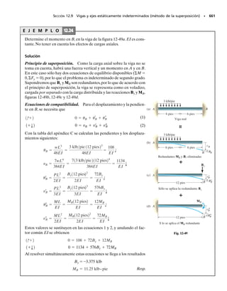 6
). Use las
ecuaciones de transformación de deformación unitaria pa-
ra calcular (a) las deformaciones unitarias principales en
el plano, y (b) la deformación unitaria cortante máxima
en el plano y la deformación unitaria normal promedio.
En cada caso,especifique la orientación del elemento,e in-
dique la forma en que se deforma el elemento en el plano
x-y.
y
x
Prob. 10-10
y
Prob. 10-11
y
x
Prob. 10-8
y
x
Prob. 10-9
10-Hibbeler 31/8/56 3:47 AM Página 520
 