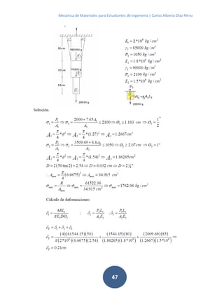 Mecánica de Materiales para Estudiantes de Ingeniería | Carlos Alberto Díaz Pérez
47
 