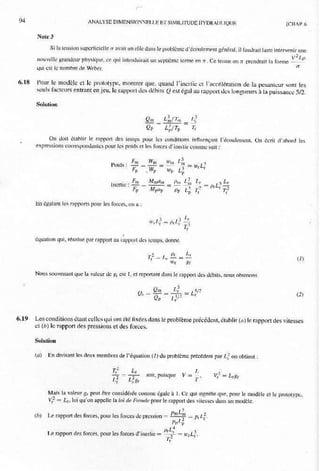 Mecanique des fluides et hydraulique bis