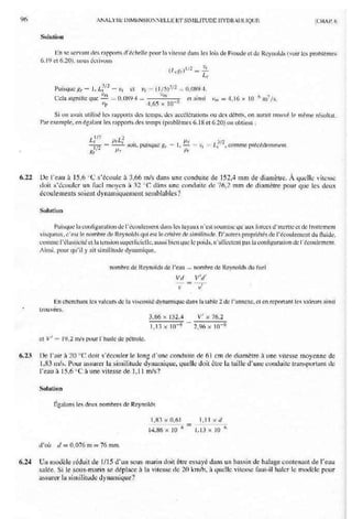 Mecanique des fluides et hydraulique bis
