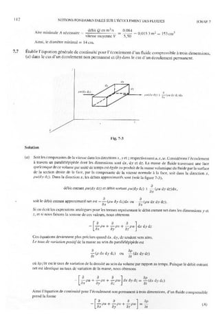 Mecanique des fluides et hydraulique bis